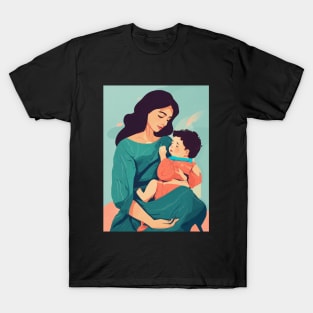 Mom's Love Vector art T-Shirt